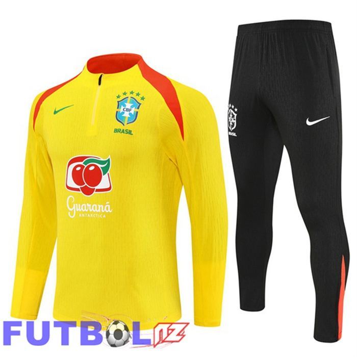 Chandal Equipos De Futbol Brasil Amarillo 2025/2026