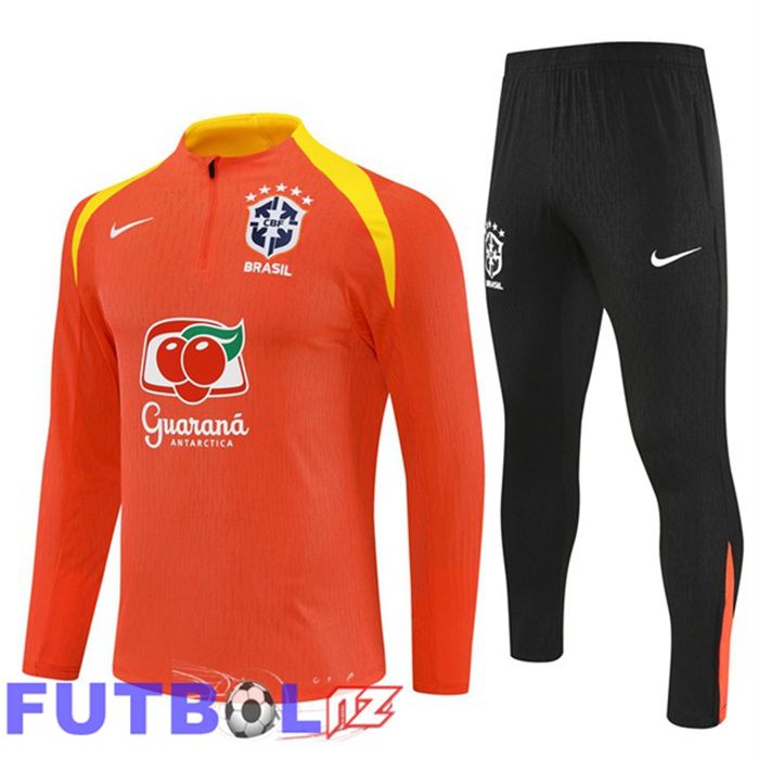 Chandal Equipos De Futbol Brasil Naranja 2025/2026