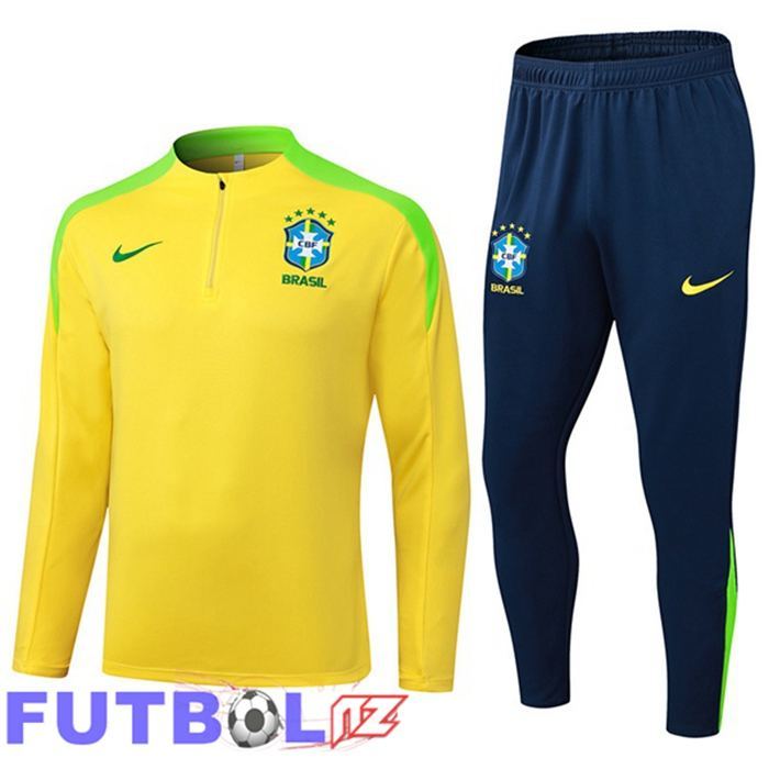 Chandal Equipos De Futbol Brasil Amarillo 2025/2026