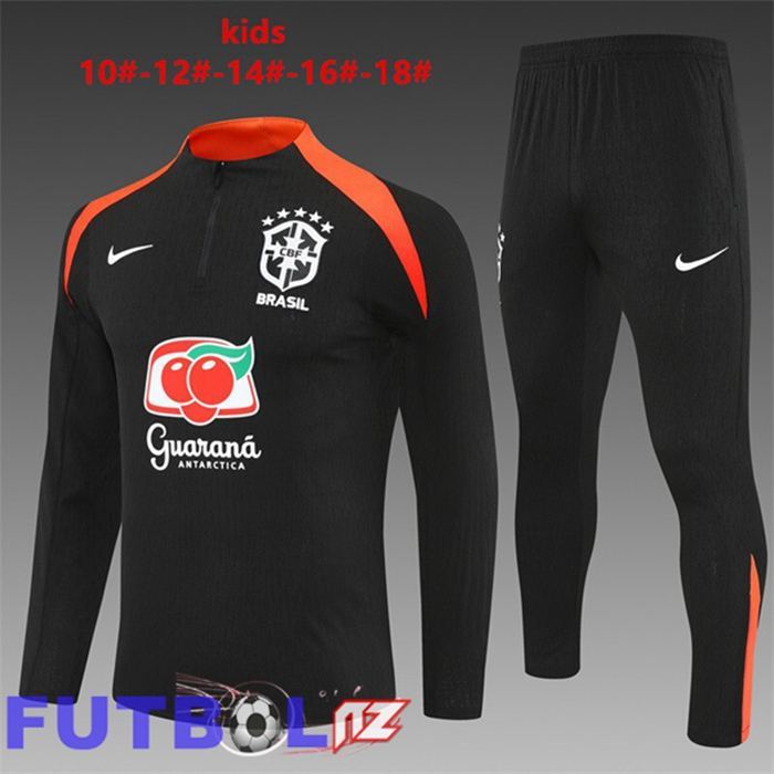Chandal Equipos De Futbol Brasil Ninos Negro 2025/2026