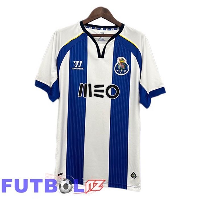 Camisetas De Futbol FC Porto Retro Primera Blanco Azul 2014-2015