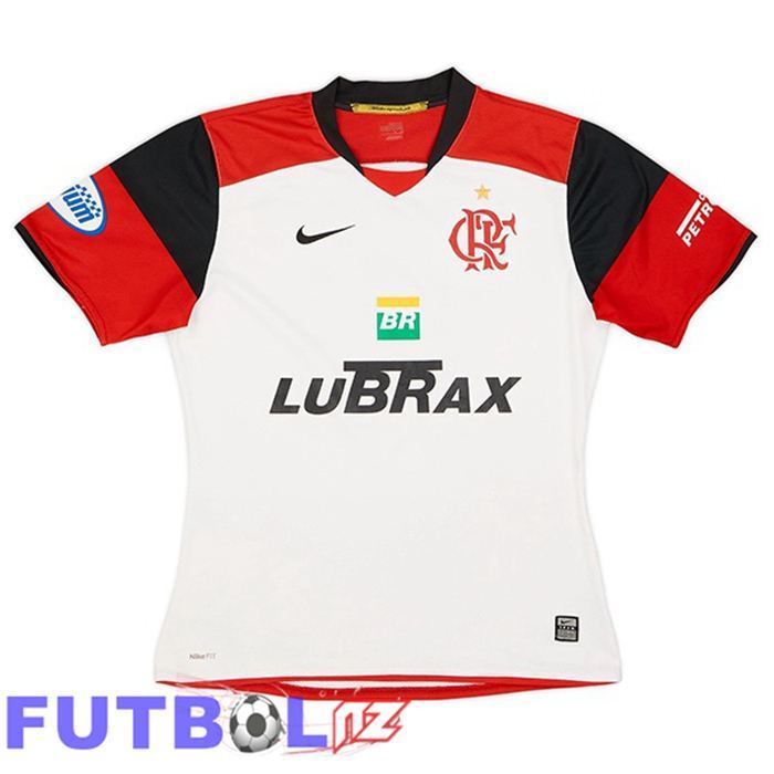 Camisetas De Futbol Flamengo Retro Segunda Blanco 2008-2009