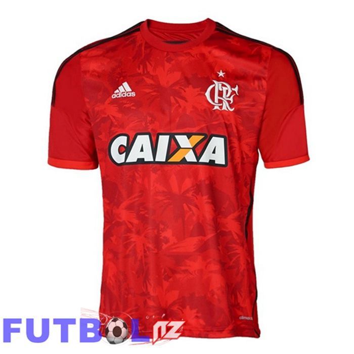 Camisetas De Futbol Flamengo Retro Tercera Rojo 2014-2015