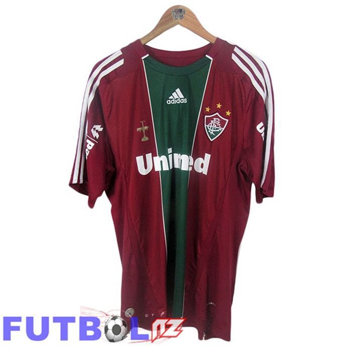 Camisetas De Futbol Fluminense Retro Tercera Rojo Verde 2009-2010