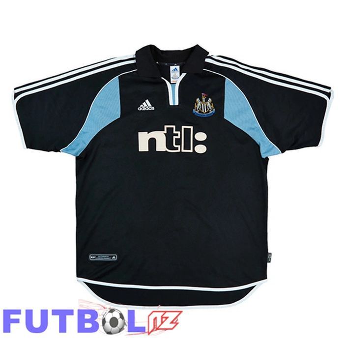 Camisetas De Futbol Newcastle United Retro Segunda Negro 2000-2001