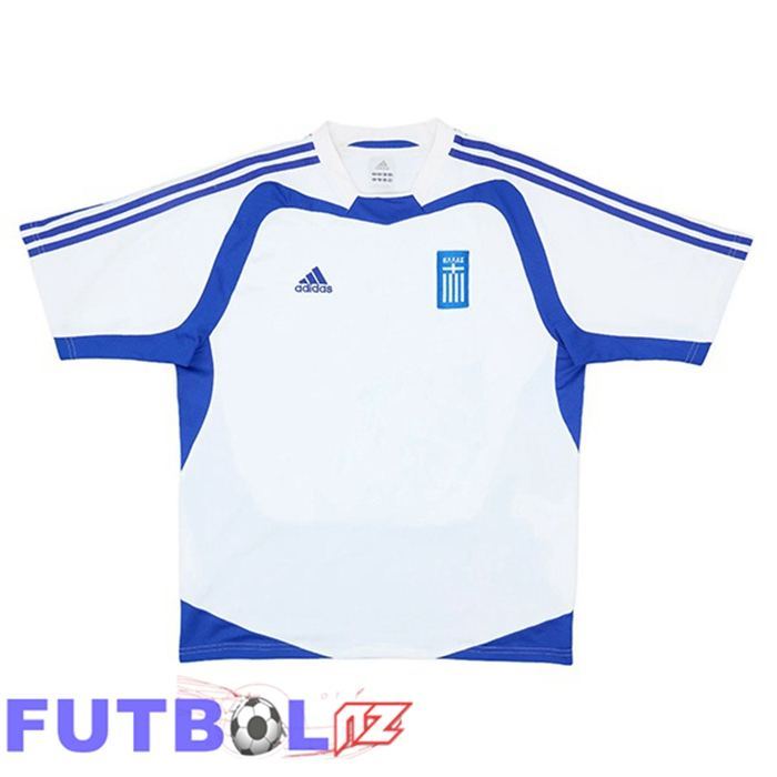 Camisetas De Futbol Grecia Retro Segunda Blanco 2004