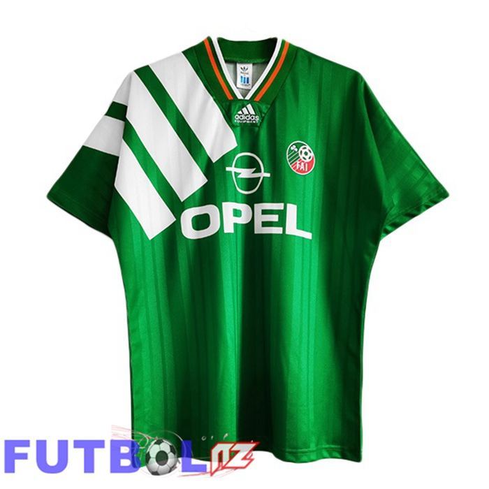 Camisetas De Futbol Irlanda Retro Verde 1992-1994