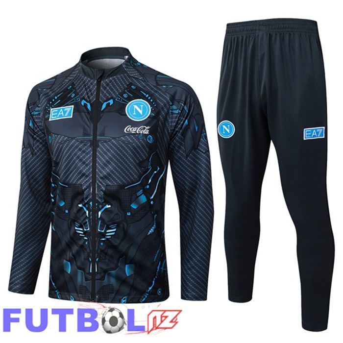 Chandal Equipos De Futbol - Chaqueta SSC Napoli Gris 2025/2026