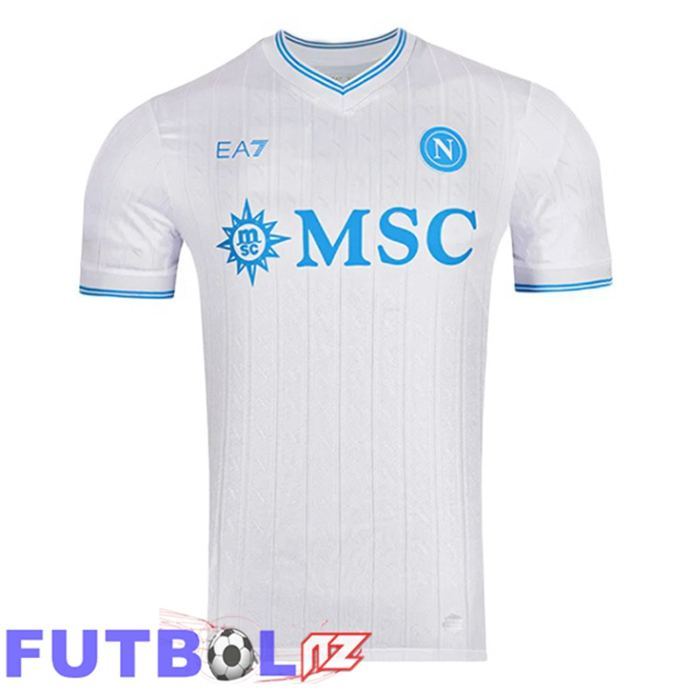 Camisetas De Futbol SSC Napoli EURO Segunda Blanco 2025/2026