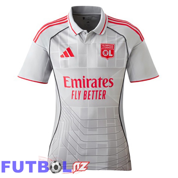 Camisetas De Futbol lyon Mujer Tercera 2025/2026