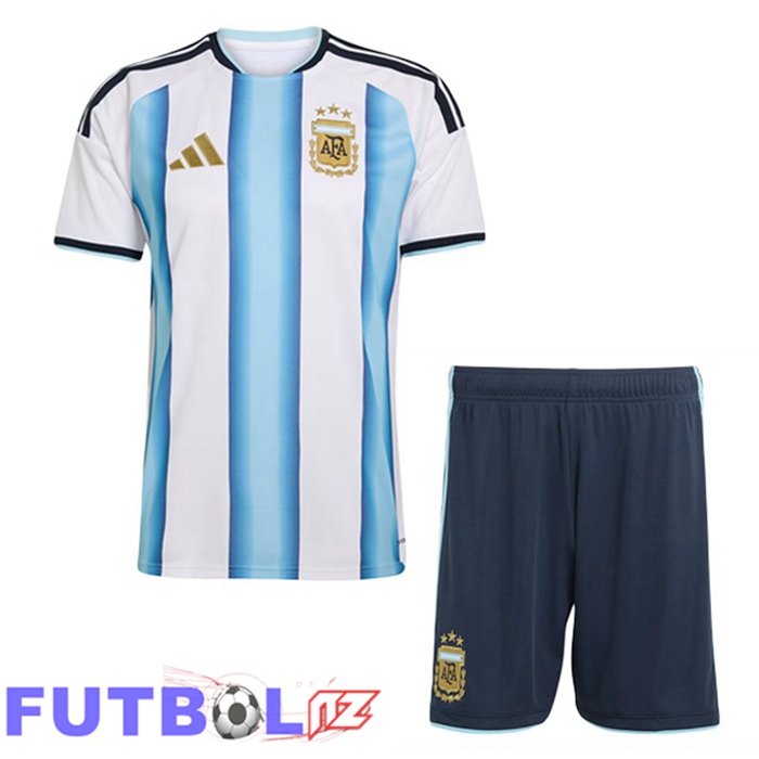 Camisetas De Futbol De Argentina Ninos Primera Azul Blanco 2026/2027