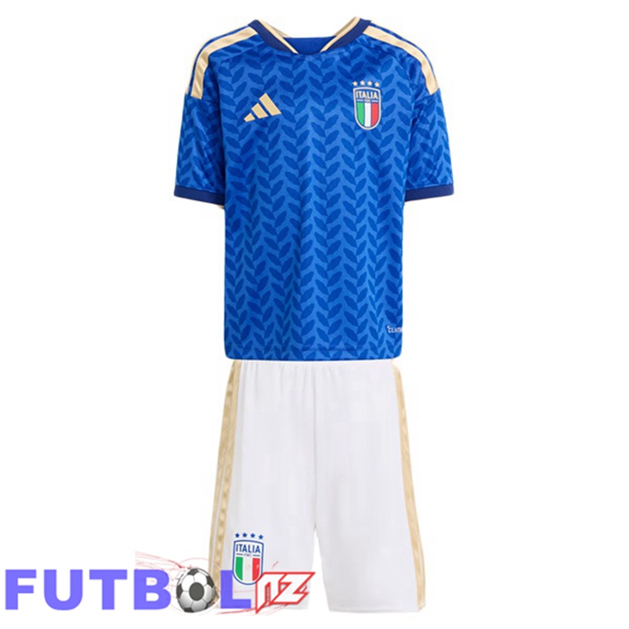 Camisetas De Futbol De Italia Ninos Primera Azul 2026/2027