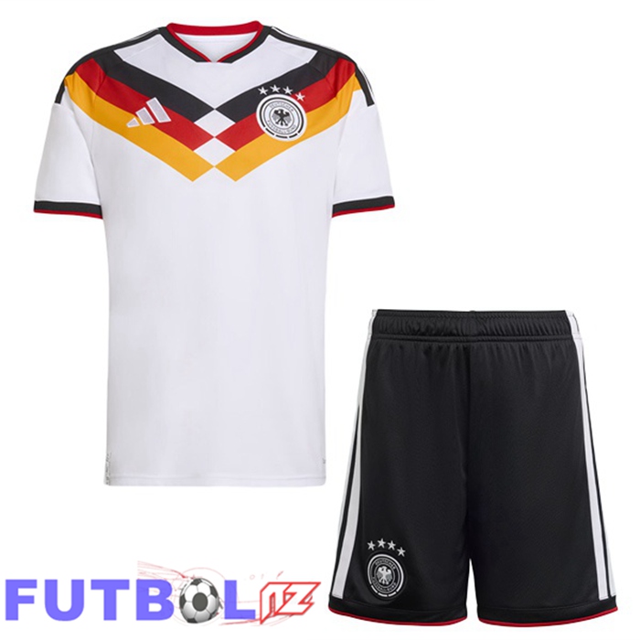 Camisetas De Futbol De Alemania Ninos Primera Blanco 2026/2027