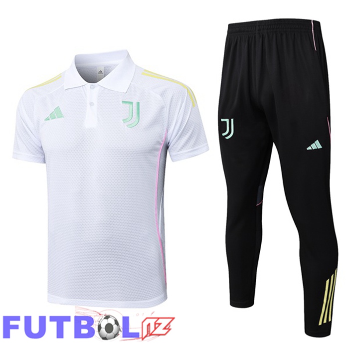 Camiseta Polo Juventus + Pantalones Blanco 2025/2026