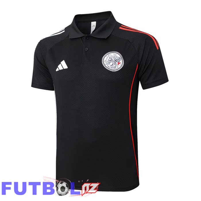 Camiseta Polo AFC Ajax Negro 2025/2026