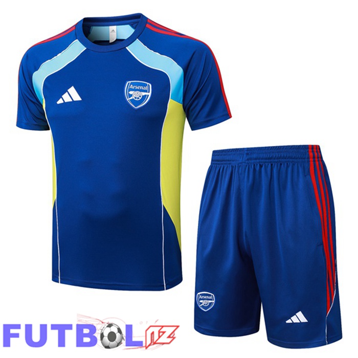 Camiseta Entrenamiento Arsenal + Cortos Azul 2025/2026