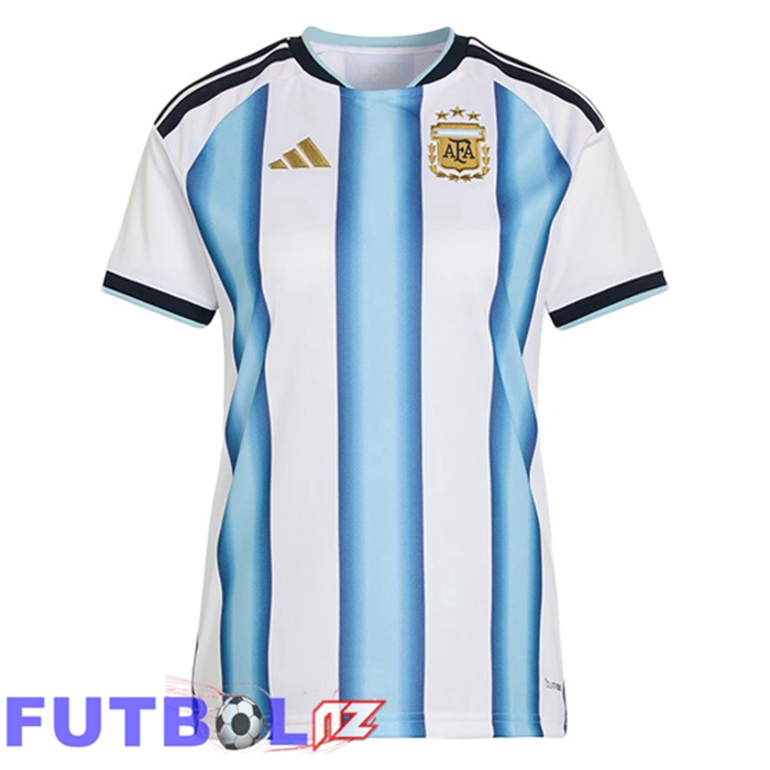 Camisetas De Futbol De Argentina Mujer Primera Azul Blanco 2026/2027 Camisetas De Futbol De Argentina Mujer Primera Azul Blanco 2026/2027