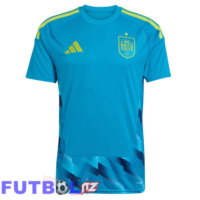 Camisetas De Futbol De España Portero Azul 2026/2027