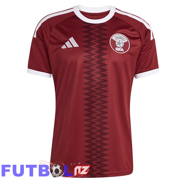 Camisetas De Futbol De Qatar Primera Marrón 2026/2027 Camisetas De Futbol De Qatar Primera Marrón 2026/2027
