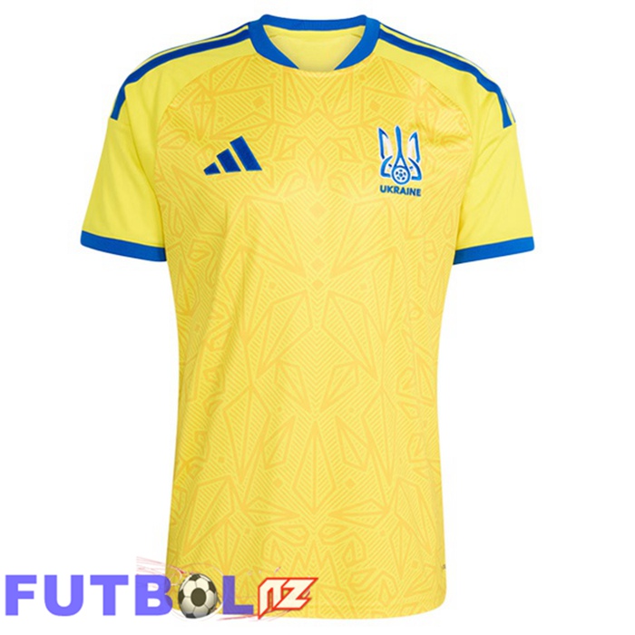 Camisetas De Futbol De Ucrania Primera Amarillo 2026/2027