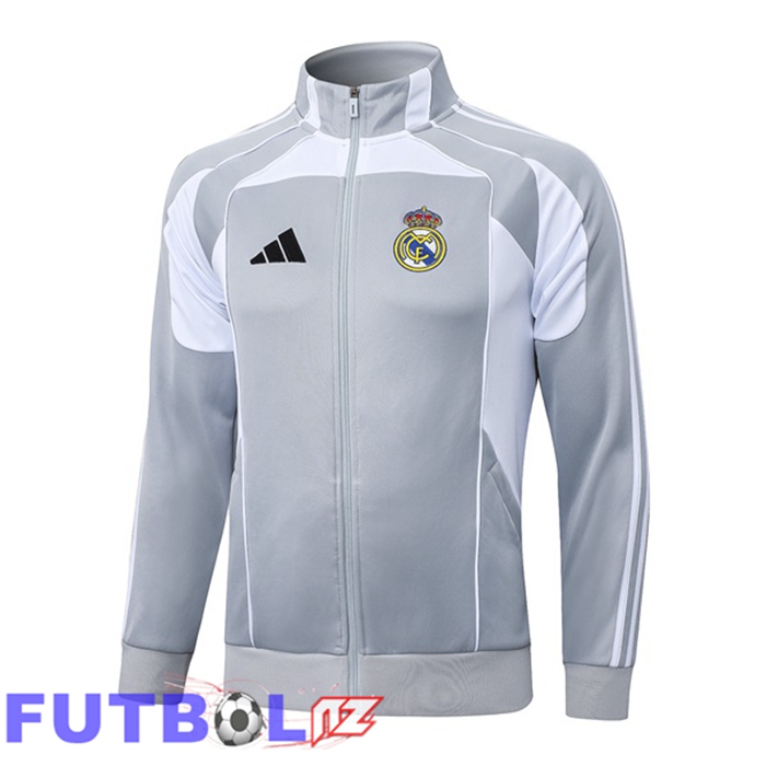 Chaquetas Futbol Real Madrid Blanco 2025/2026