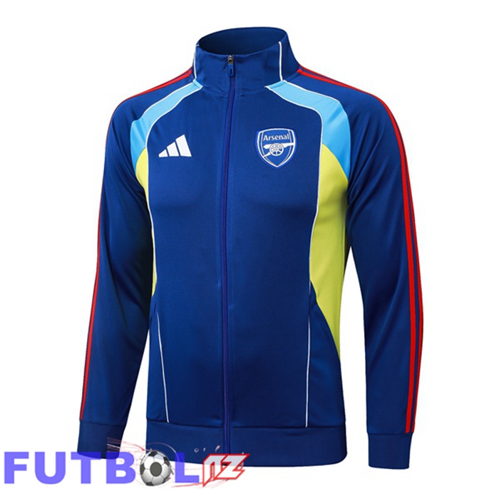 Chaquetas Futbol Arsenal Azul 2025/2026