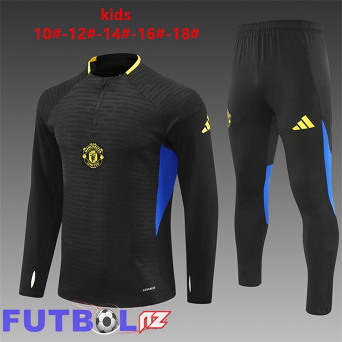 Chandal Equipos De Futbol Manchester United Ninos Negro 2025/2026