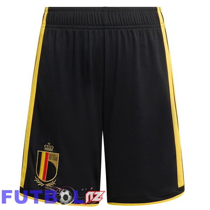 Cortos de Futbol Bélgica Primera Negro 2026/2027