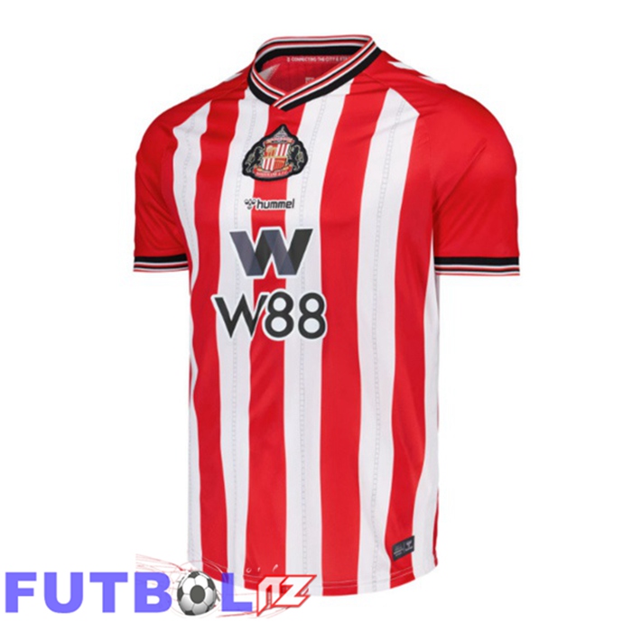 Camisetas De Futbol Sunderland AFC Primera Rojo Blanco 2025/2026