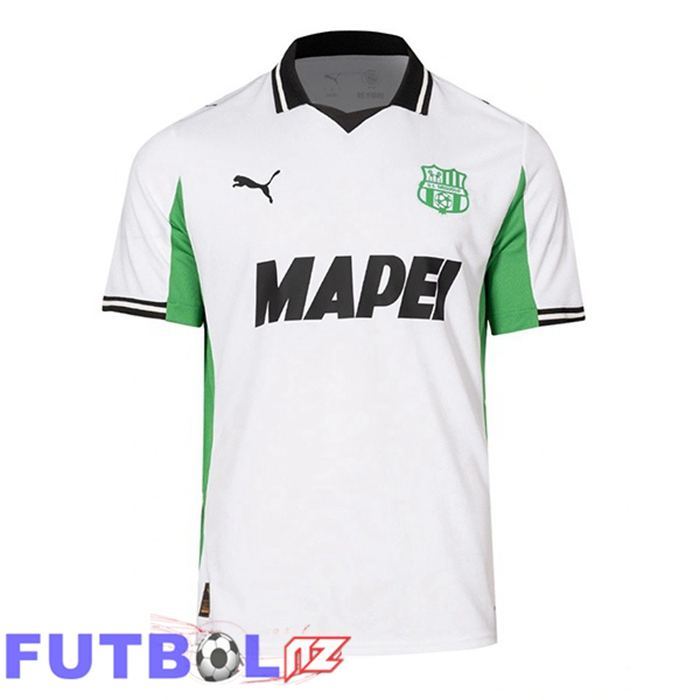 Camisetas De Futbol US Sassuolo Segunda Blanco 2025/2026