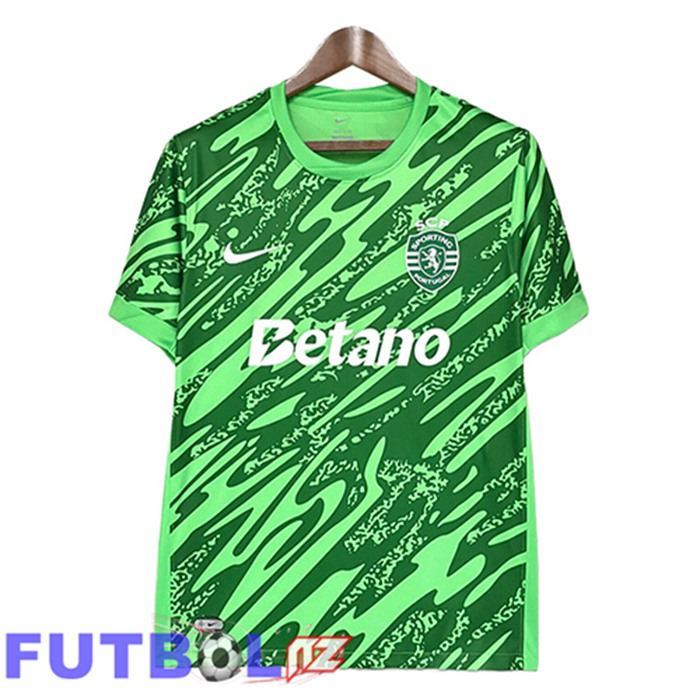 Camisetas De Futbol Sporting SCP Portero Verde 2025/2026
