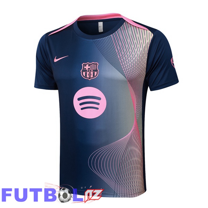 Camiseta Entrenamiento FC Barcelona Rosado Azul Real 2025/2026