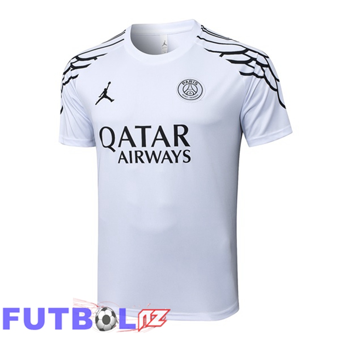 Camiseta Entrenamiento Jordan Paris PSG Blanco 2025/2026