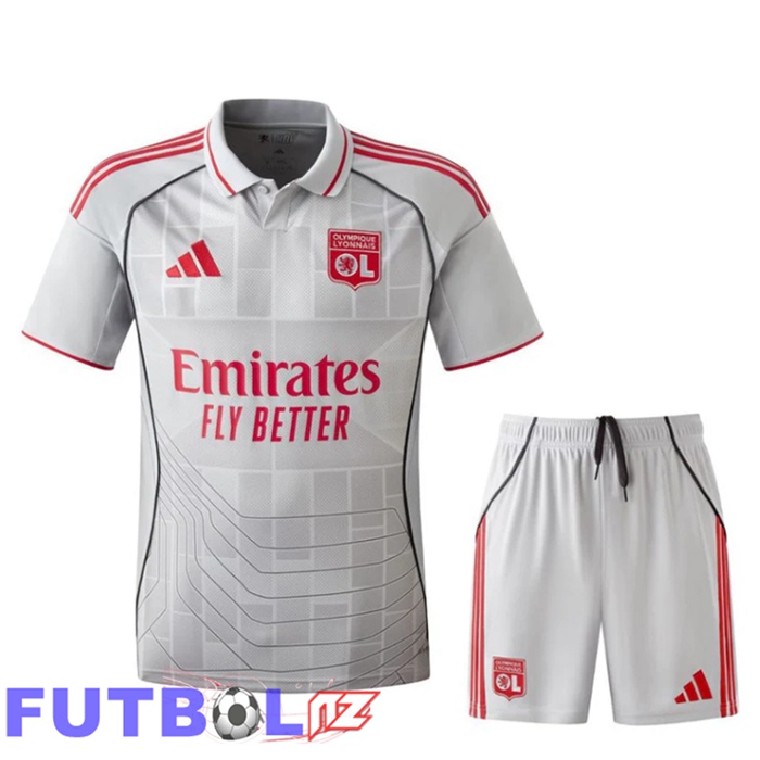 Camisetas De Futbol lyon OL Tercera + Cortos 2025/2026