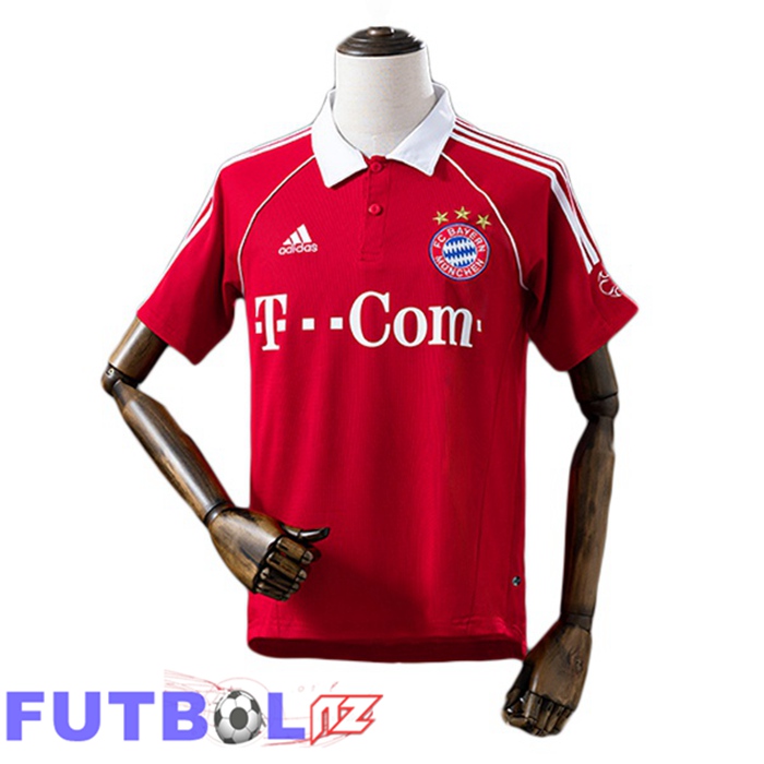 Camisetas De Futbol Bayern Munich Retro Primera Rojo 2006-2007