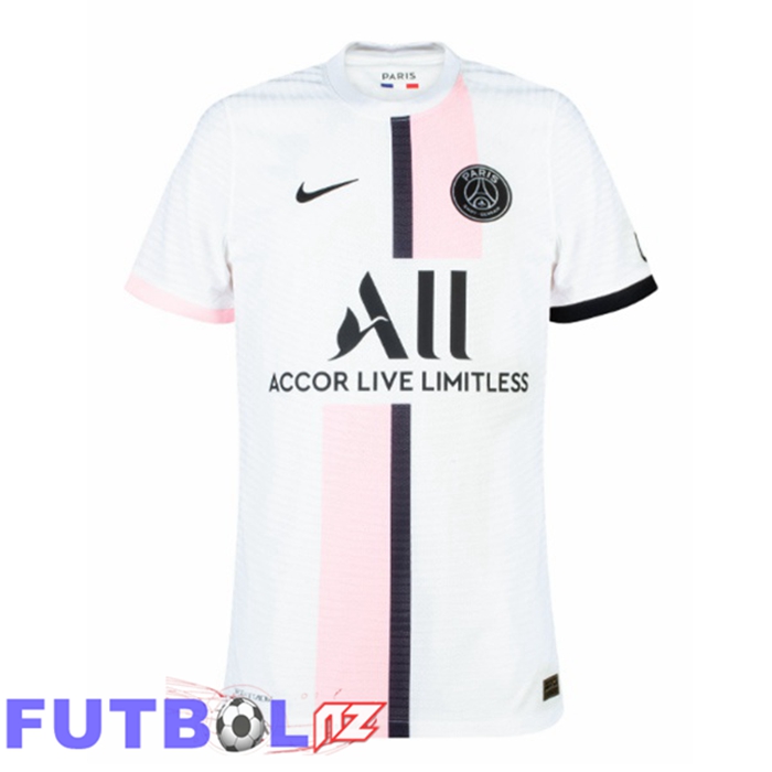 Camisetas De Futbol Paris PSG Retro Segunda Blanco 2021-2022