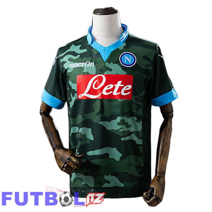 Camisetas De Futbol SSC Napoli Retro Segunda Verde 2013-2014