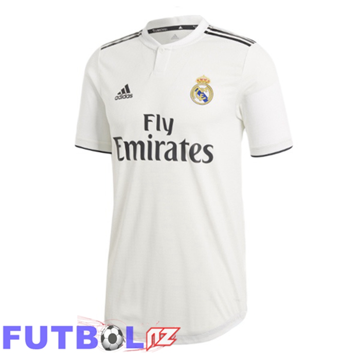 Camisetas De Futbol Real Madrid Retro Primera Blanco 2018-2019
