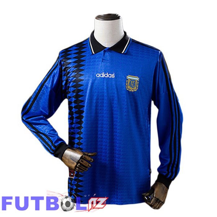Camisetas De Futbol Argentina Retro Segunda Azul 1994