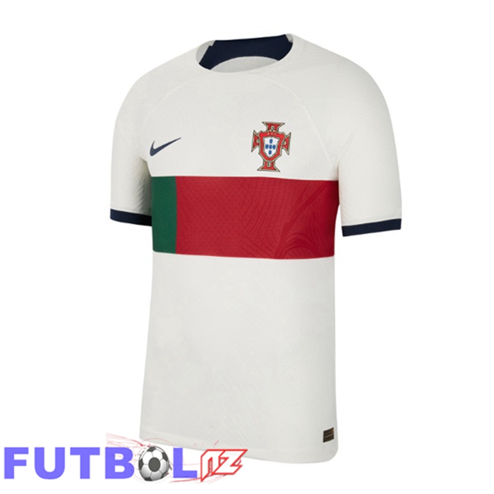 Camisetas De Futbol Portugal Retro Segunda Blanco 2022
