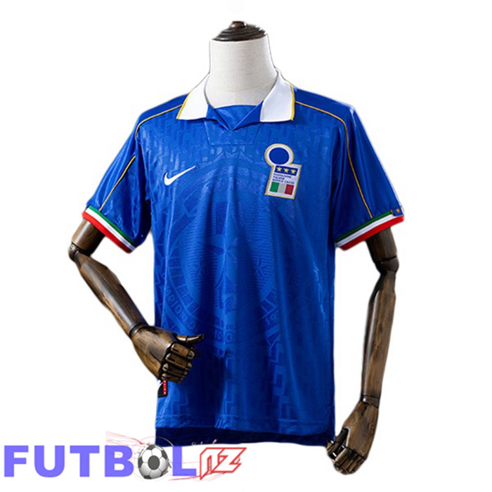 Camisetas De Futbol Italia Retro Primera Azul 1995