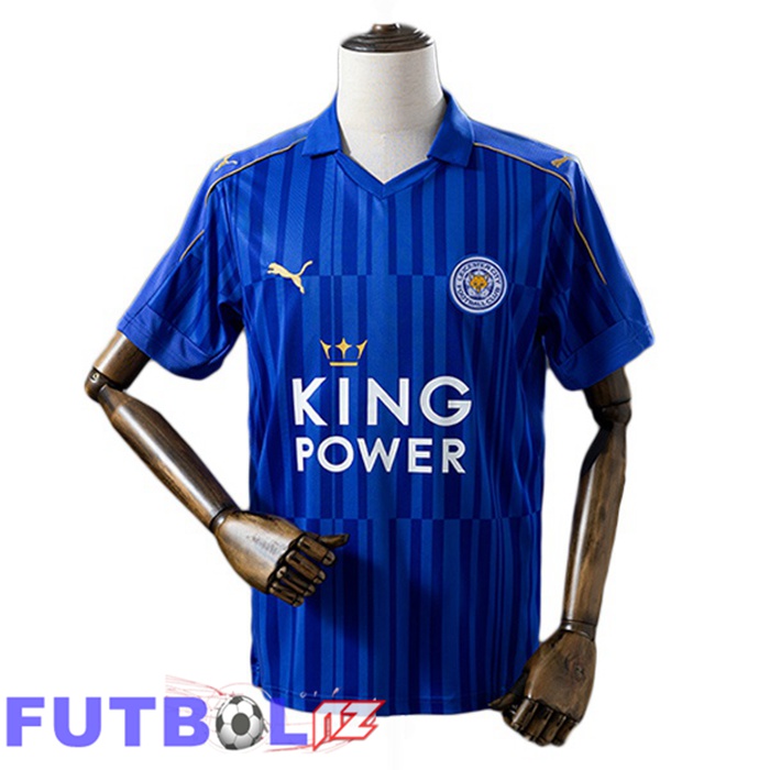 Camisetas De Futbol Leicester City Retro Primera Azul 2016-2017