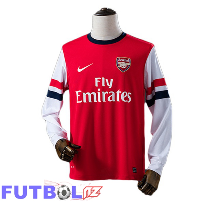 Camisetas De Futbol Arsenal Retro Primera Manga Larga Rojo 2012-2013