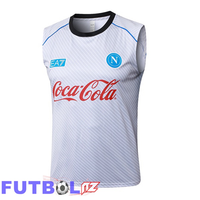 Chalecos De Futbol SSC Napoli Blanco 2025/2026