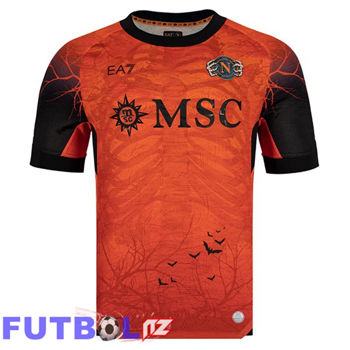Camisetas De Futbol SSC Napoli Halloween Naranja 2025/2026