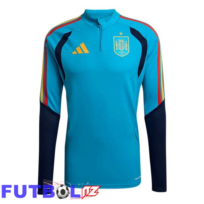 Sudadera De Entrenamiento España Azul 2025/2026 Sudadera De Entrenamiento España Azul 2025/2026