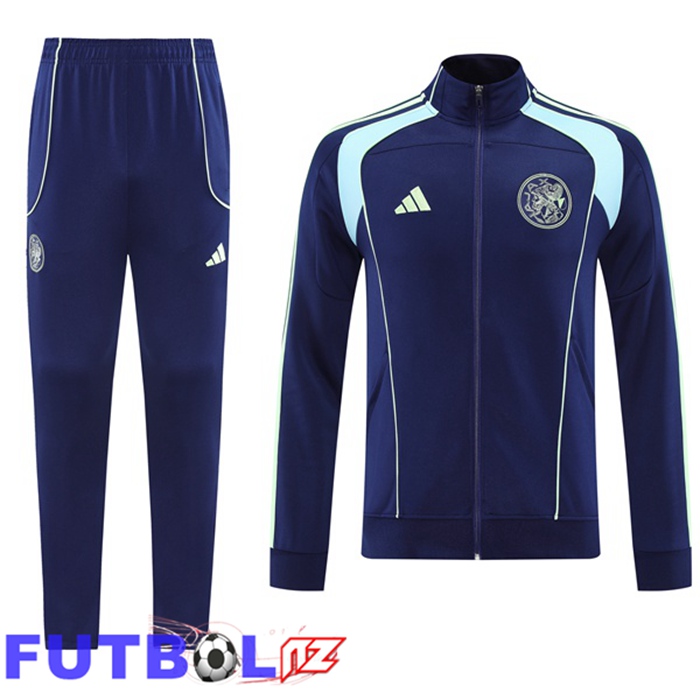 Chandal Equipos De Futbol - Chaqueta AFC Ajax Azul Real 2025/2026