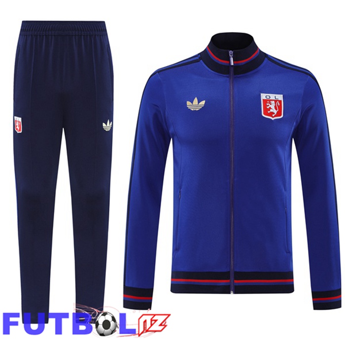 Chandal Equipos De Futbol - Chaqueta lyon OL Azul 2025/2026