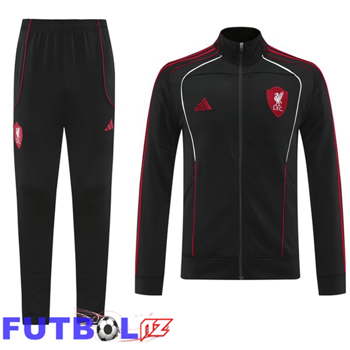 Chandal Equipos De Futbol - Chaqueta FC Liverpool Negro 2025/2026
