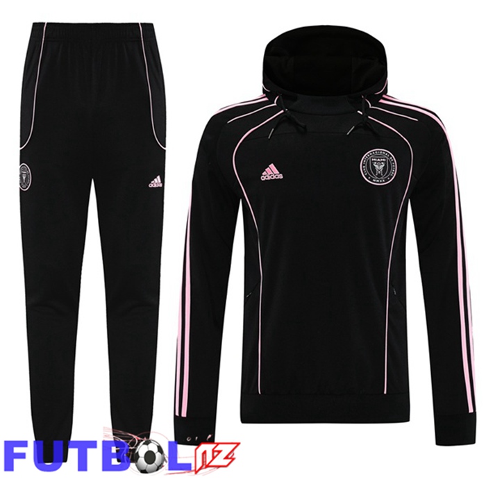 Chandal Futbol - Sudadera Con Capucha Inter Miami CF Negro 2025/2026